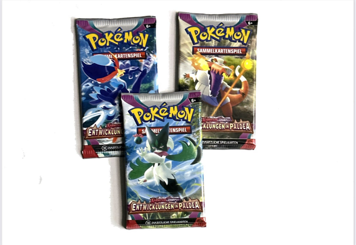 3x Pokemon Karten