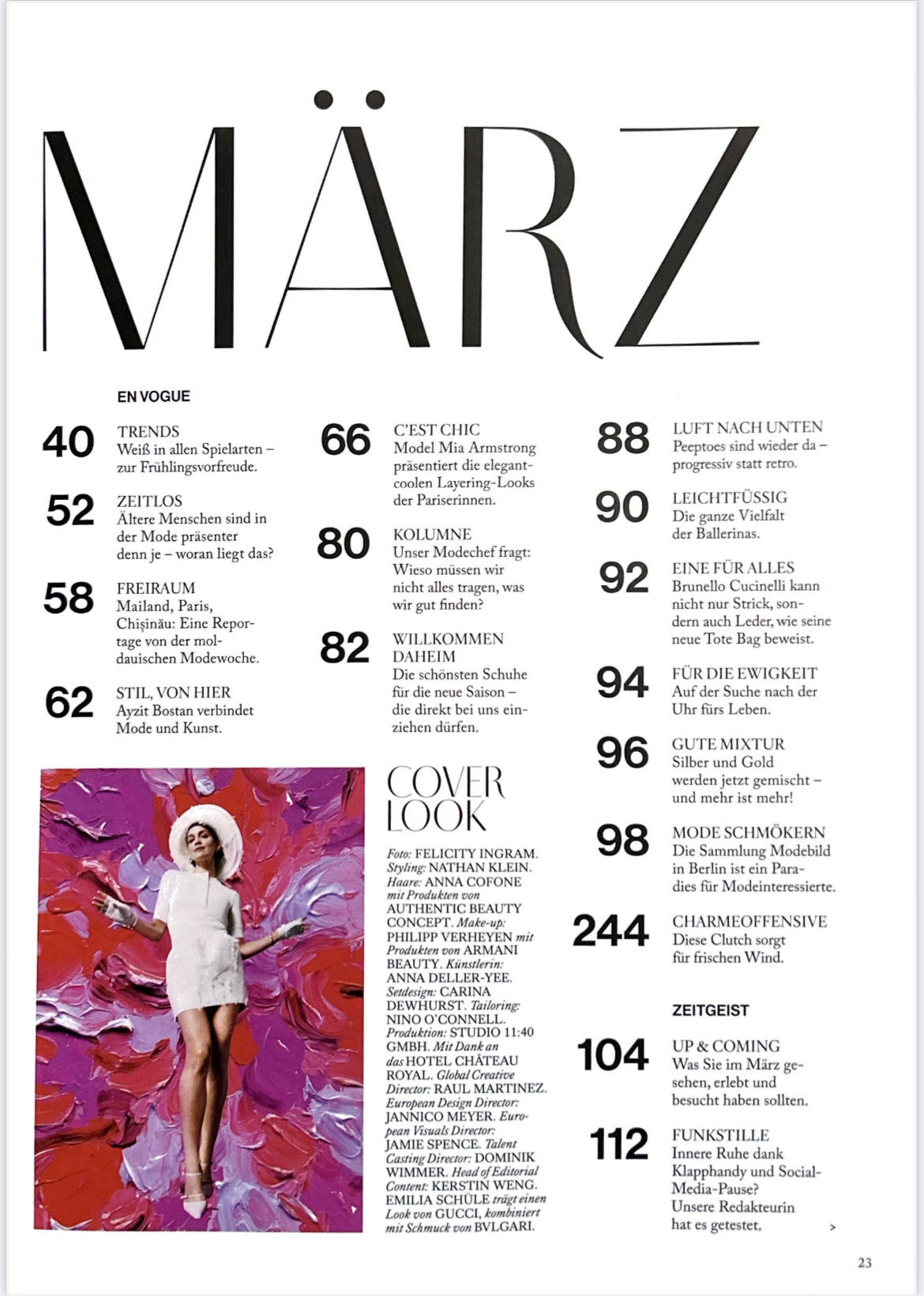 VOGUE MAGAZIN 03/2025