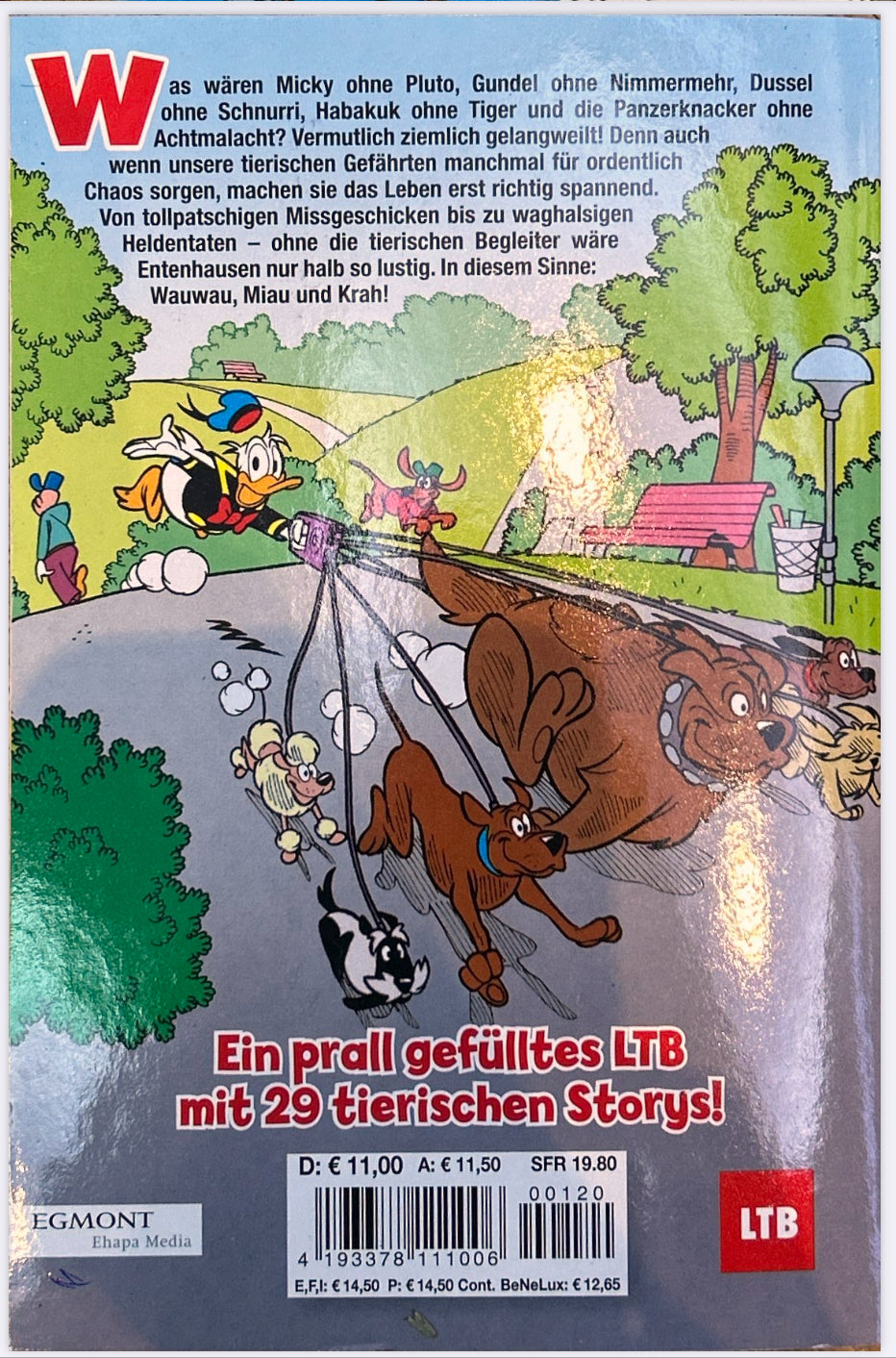 Lustiges Taschenbuch SPEZIAL Nr. 120 HAUSTIERE