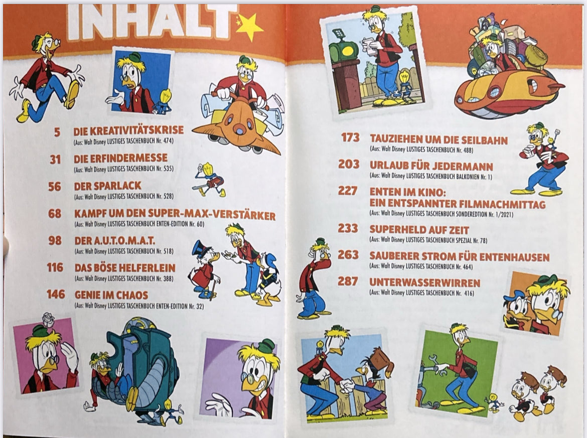Lustiges Taschenbuch ENTENHAUSEN STARS Nr.12 DANIEL DÜSENTRIEB