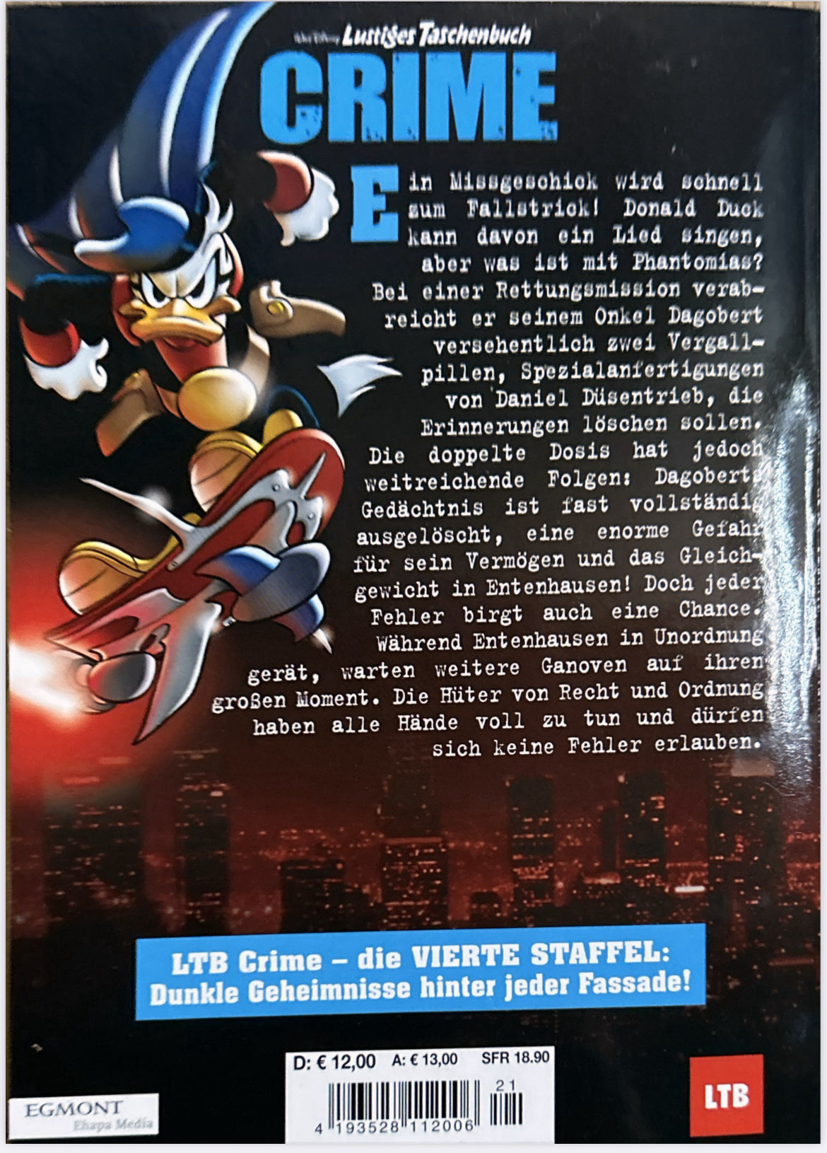 Lustiges Taschenbuch CRIME Nr. 21 Die vierte Staffel