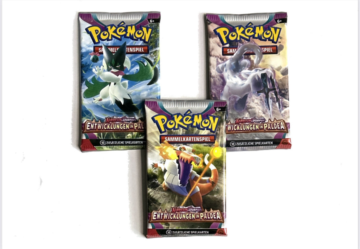 3x Pokemon Karten